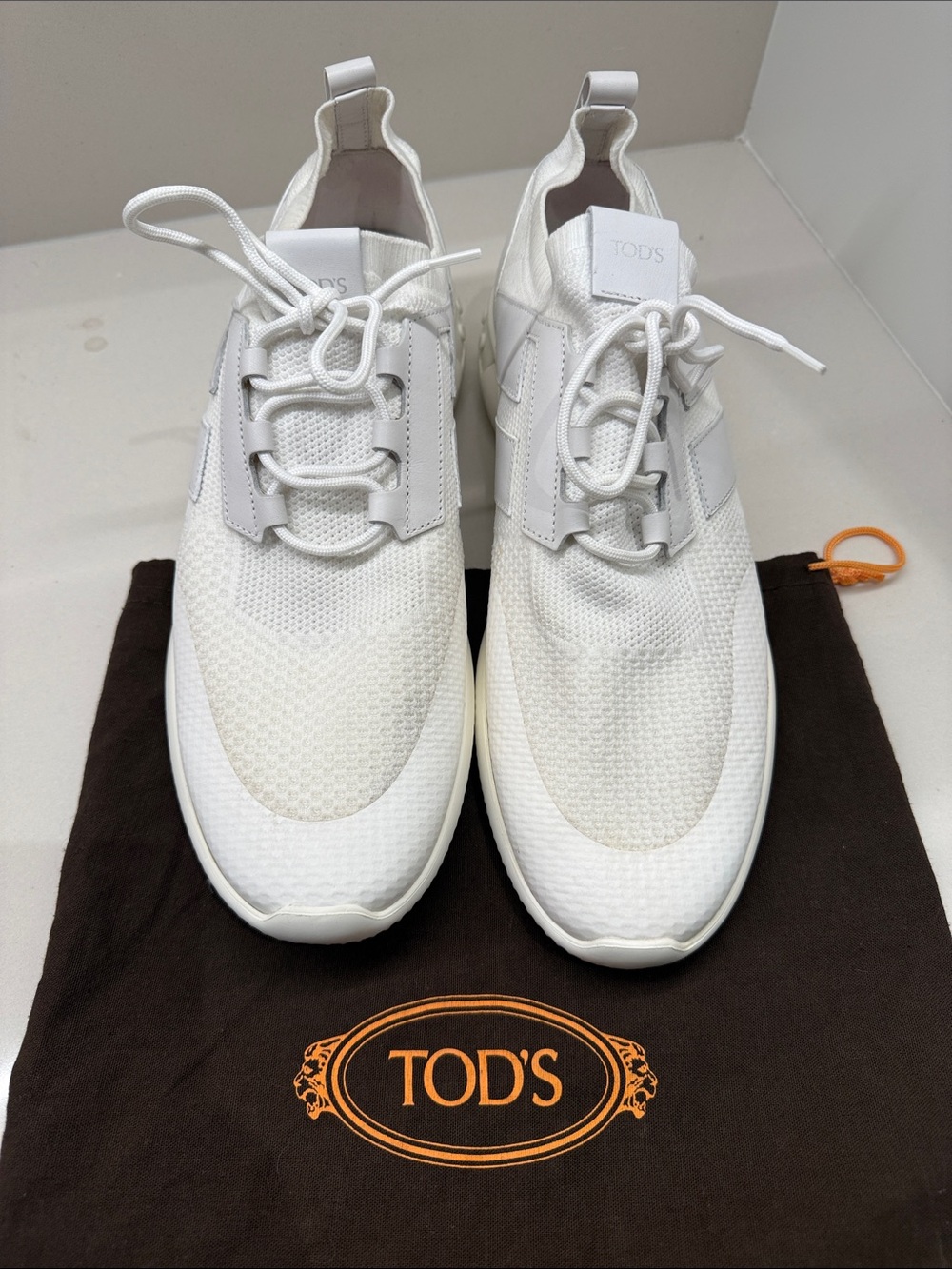 Tod's No_Code Knit Sneakers White UK 10 / US 11
Made in Italy